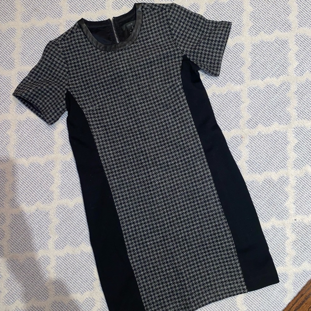 Jcrew women’s houndstooth dress